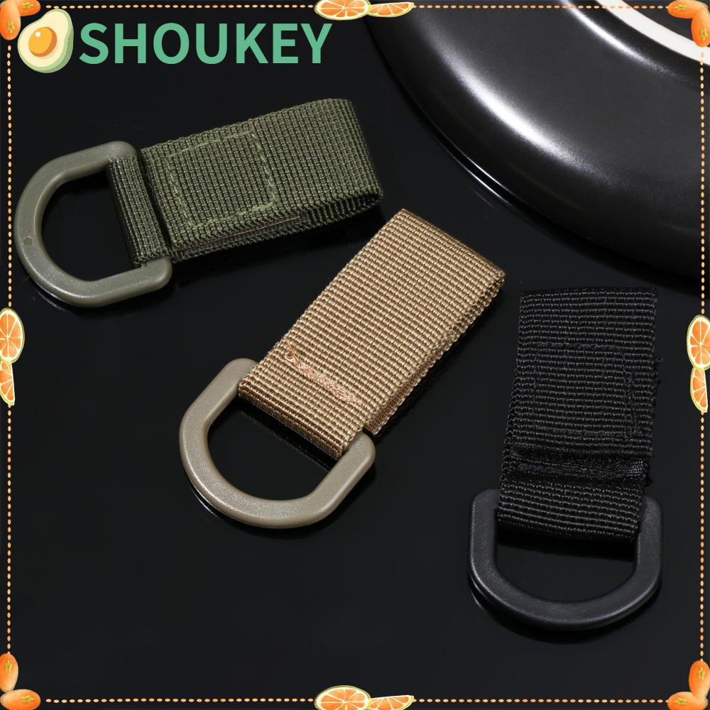 Khóa cài đai carabiner nylon treo chìa khóa dành cho thể thao ngoài trời