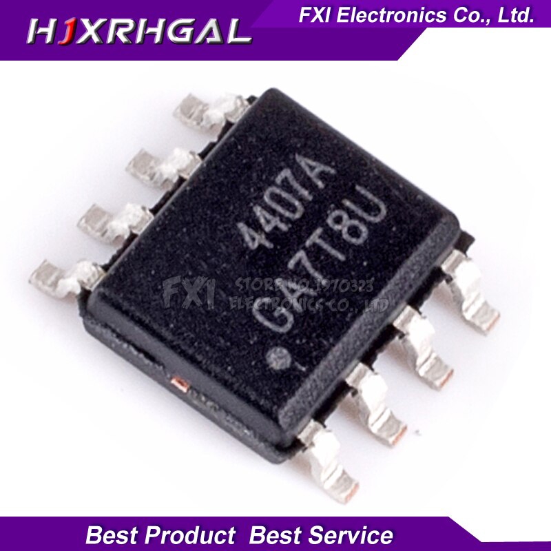 10 Cái / lốc AO4407A 4407A MOSFET (Kim Loại Oxit Bán Dẫn Hiệu Ứng Trường Transistor)