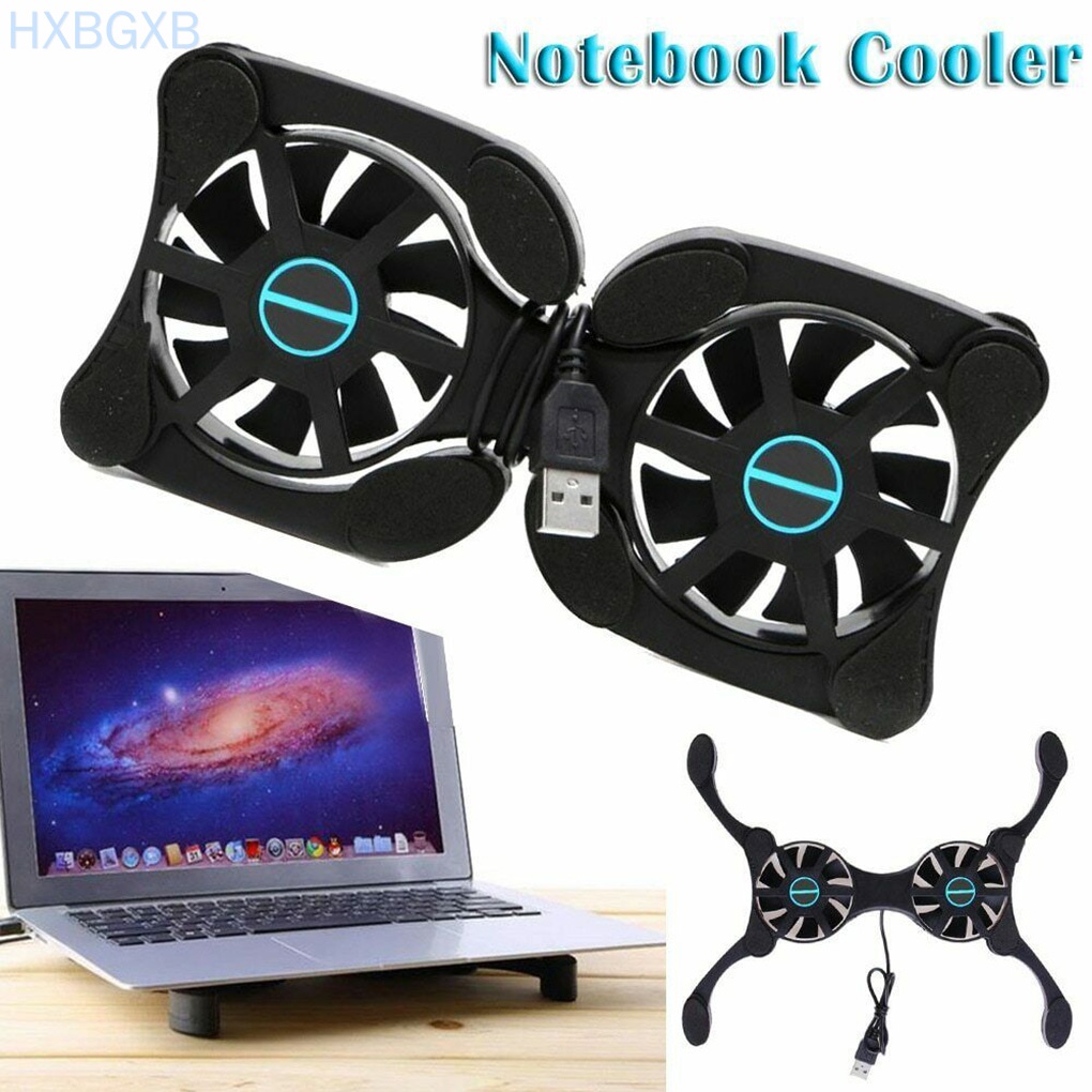 Giá Đỡ Laptop / Notebook Có Quạt Tản Nhiệt Gấp Gọn Tiện Dụng Cho Gia Đình / Văn Phòng