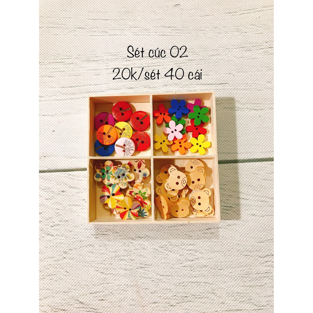 Sét Cúc gỗ