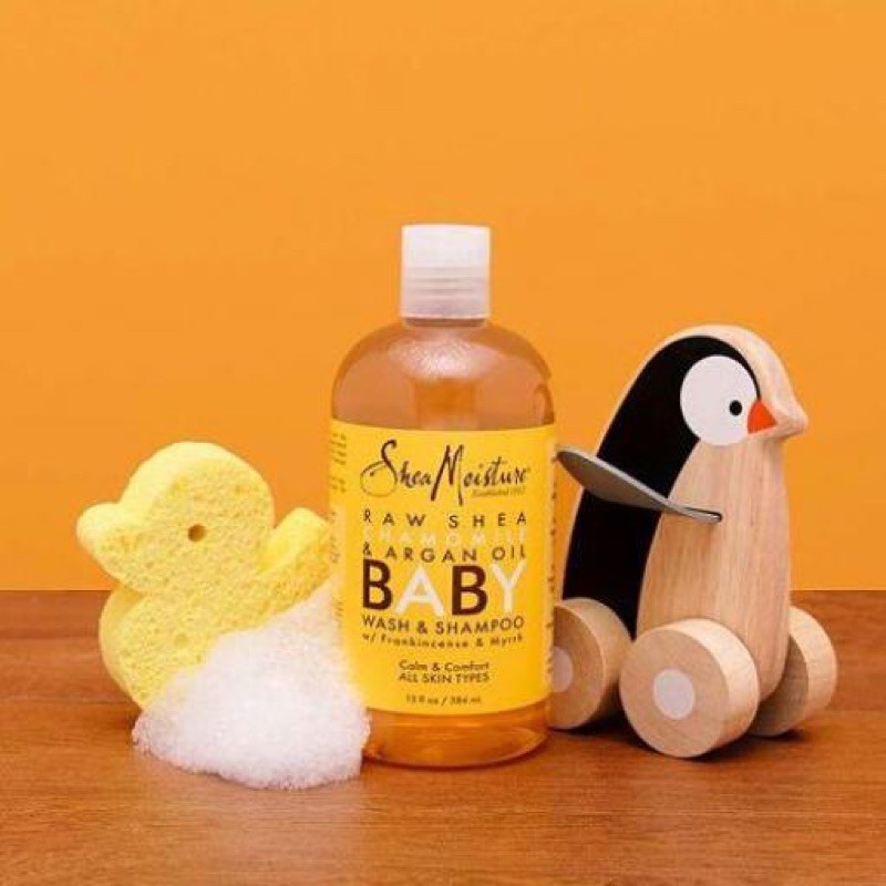 Sữa tắm gội toàn thân Shea Moisture Baby 384ml