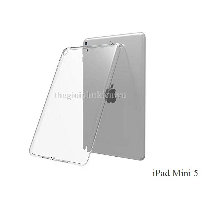 Ốp lưng silicon dẻo trong suốt iPad mini 5 - GIÁ SỈ