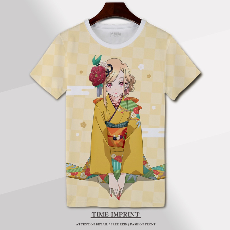 Áo Thun Nam In Hình Anime Waifu Marin Kitagawa
