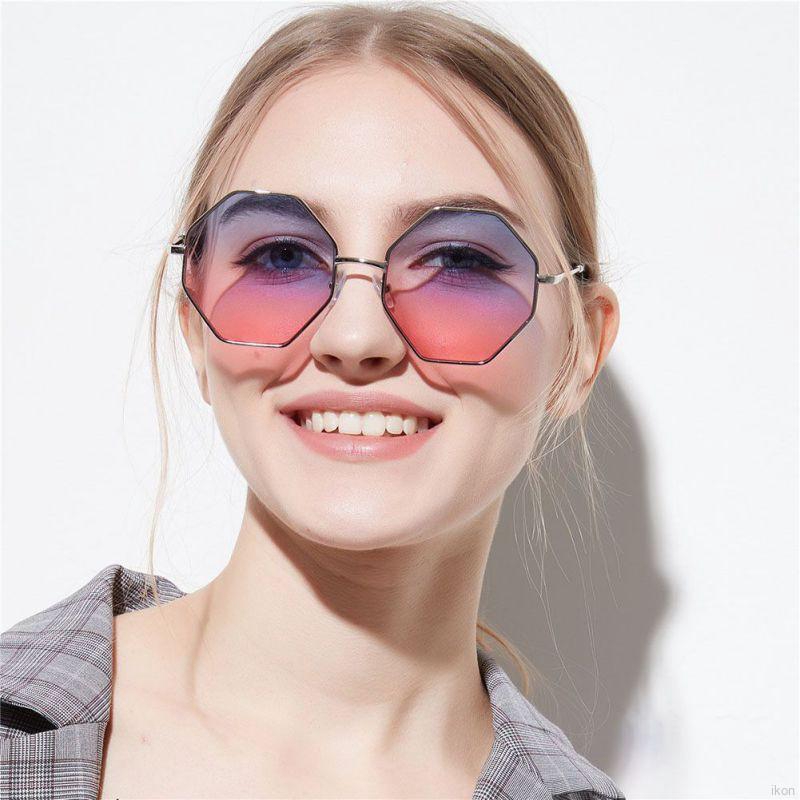 Kính mát gọng lục giác thời trang nữ cá tính