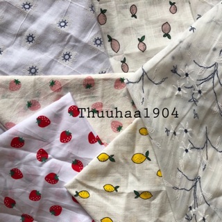 Khăn bandana nhiều mẫu vải thô mềm