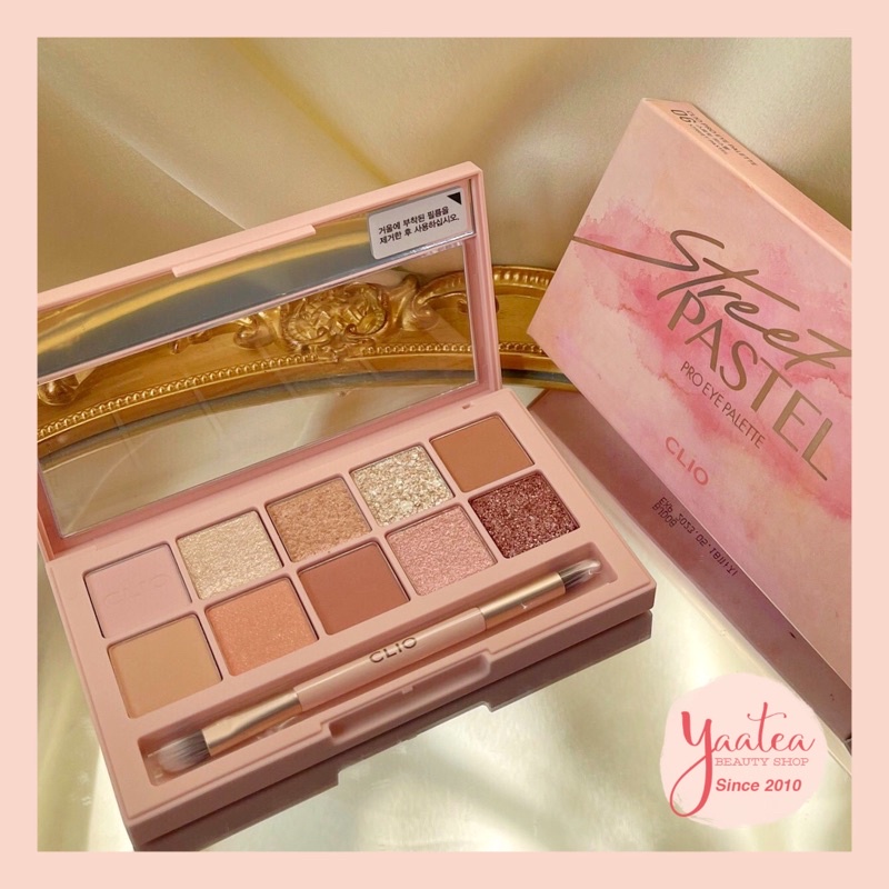 Bảng phấn mắt CLIO Street Pastel Pro Eye Palette