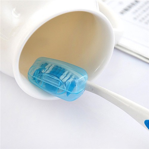 Bộ 5 hộp bảo vệ đầu bàn chải đánh răng tiện dụng khi du lịch dã ngoại