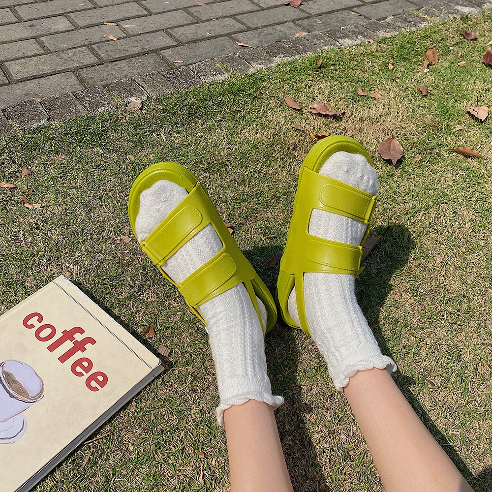 [HCM]Sandal Nữ Tawana 2 Quai Nhiều Màu Rực Rỡ Thích Hợp Đi Học Đi Chơi