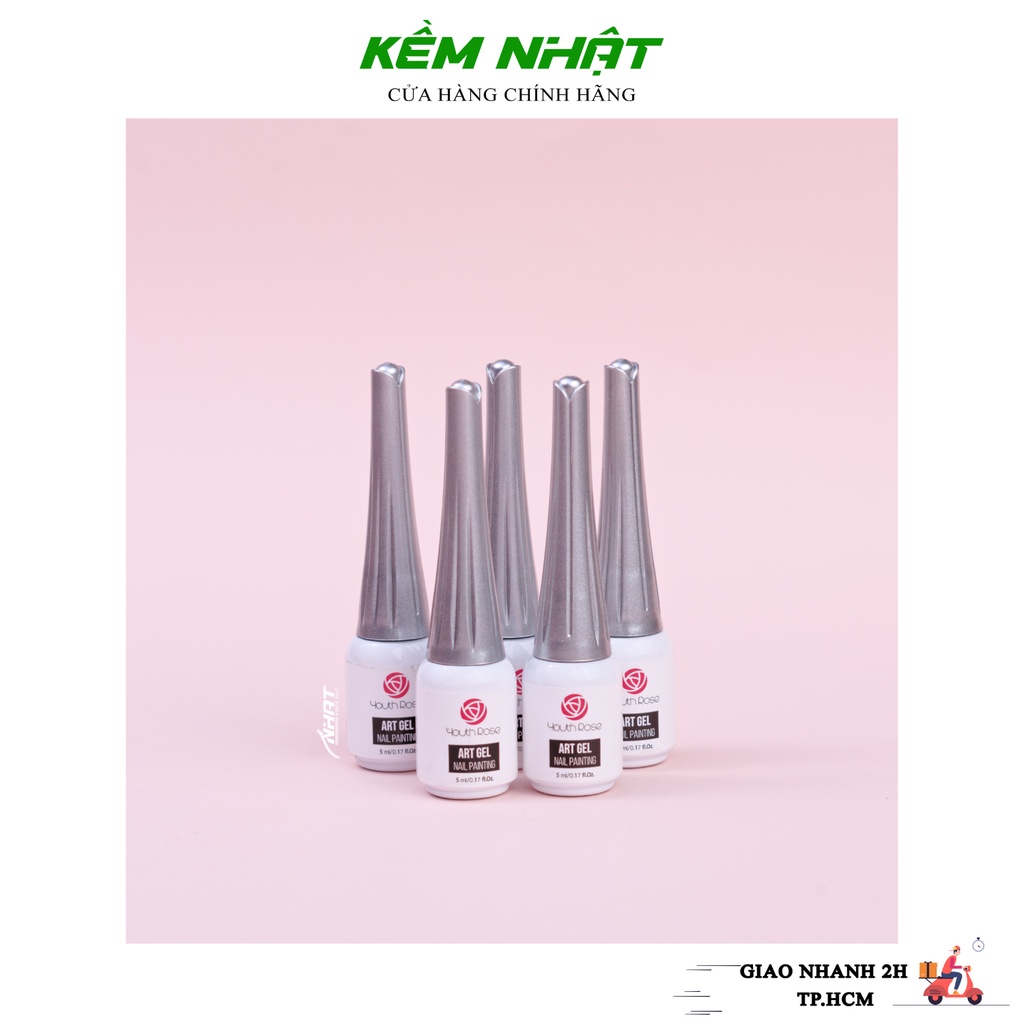 Cọ Vẽ Nét Nail Hoa Hồng