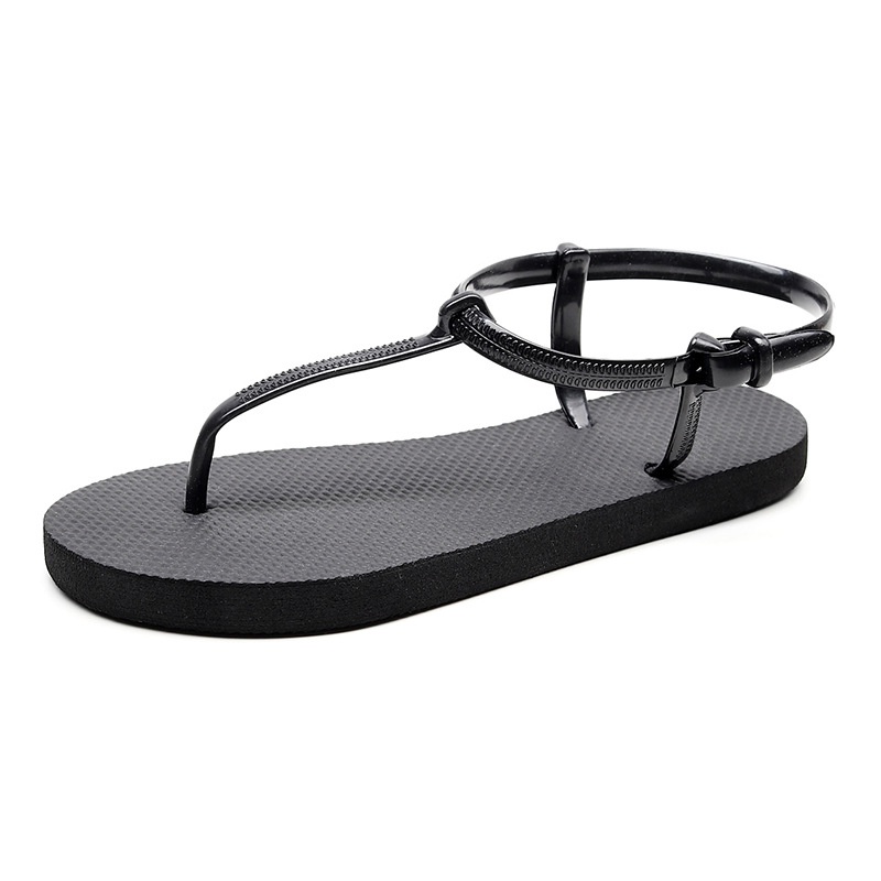 🔥có hàng sẵn🔥Giày sandal MS ISS728 xỏ ngón đế bằng chống trượt phong cách mùa hè Hàn Quốc thịnh hành cho nữ