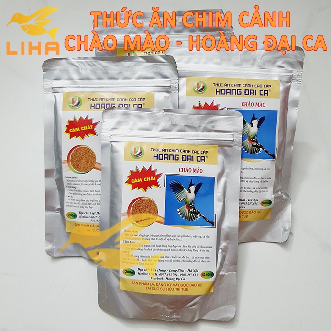 [Cám Chất 200gr] Cám Chào Mào Hoàng Đại Ca - Cám Mát Lửa ổn Định