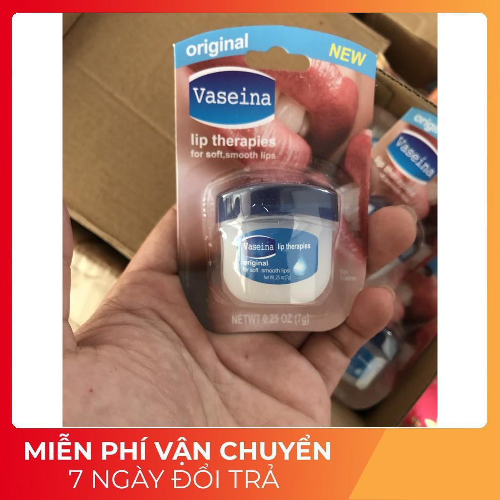 [FREESHIP] Dưỡng môi VASELINE 7g dạng hũ LOẠI RẺ cho KHÁCH SỈ đủ vị ( trộn nhiều mùi khi mua )