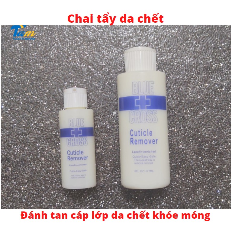 Nước làm mềm da nail Blue Cross chính hãng nhập khẩu từ Mỹ - không cần ngâm nước