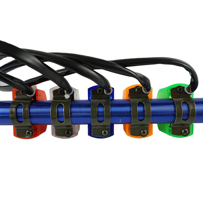1 Công Tắc Nút Nhấn / Tắt Đèn Pha LED Phá Sương Mù Gắn Tay Lái Xe Máy