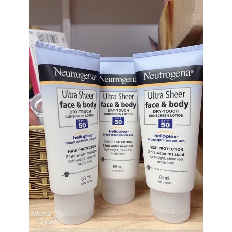 Kem chống nắng Neutrogena spf50+