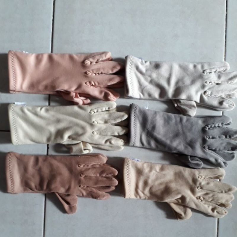 Bao tay chống nắng .cotton 3 tấc 3 lớp hàng loại 1 vải mềm mịn co giãn  nhà tự sản xuất ko qua trung gian .