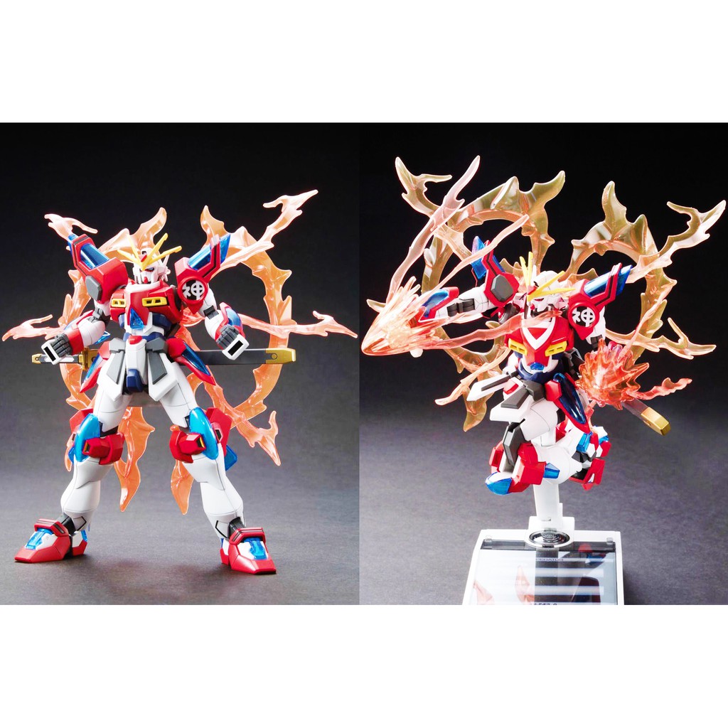 Mô hình Gundam Bandai HG 043 Kamiki Burning Gundam 1/144 Build Fighters Try