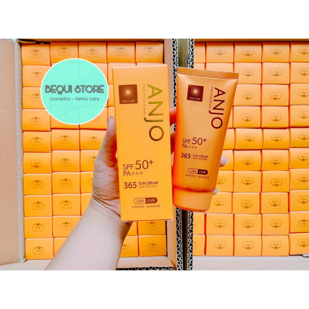 Kem Chống Nắng Anjo 365 SPF50+ 70ml