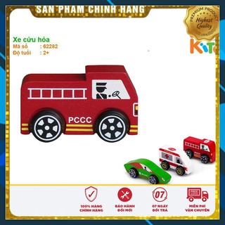 Xe cứu hỏa - đồ chơi gỗ - đồ chơi sạch cánh diều