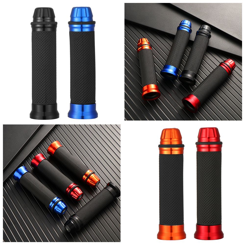 Vỏ Bọc Tay Lái Xe Máy Bằng Cao Su 22mm Nhiều Màu Sắc