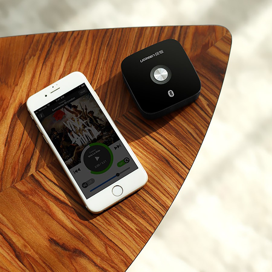 Ugreen 40759  - Bộ thu Bluetooth 5.0 cho loa amly chính hãng