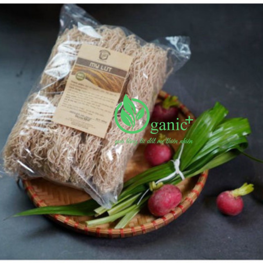 Mì lứt Homefood 500gram, mì thực dưỡng eatclean, mì ăn chay không chiên