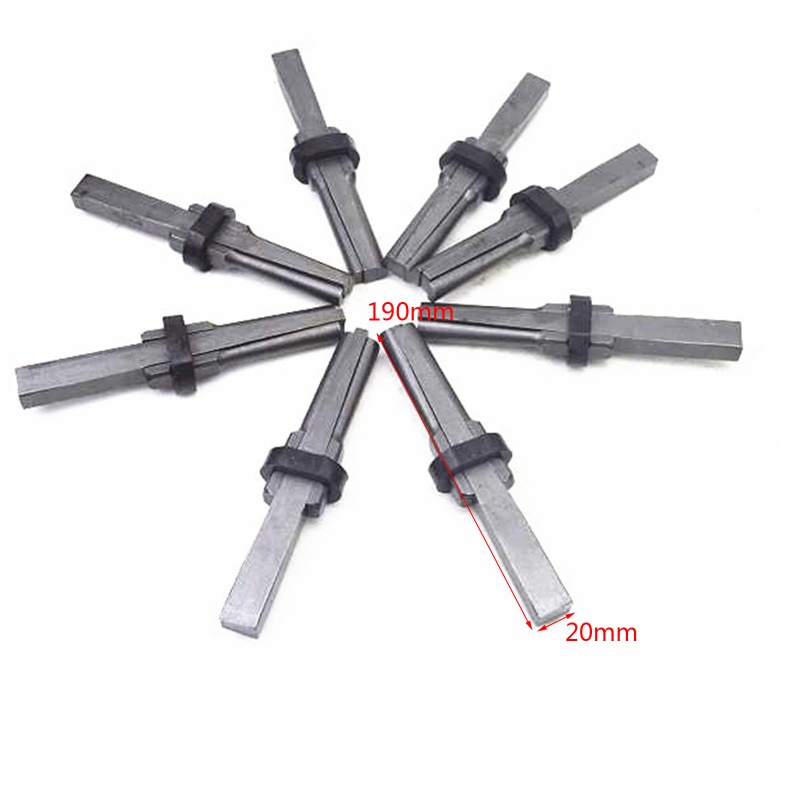 Bộ 3 Lông Vũ Với 4 Đầu Nối Bằng Kim Loại 20mm Chuyên Dụng Cho Đá Bê Tông
