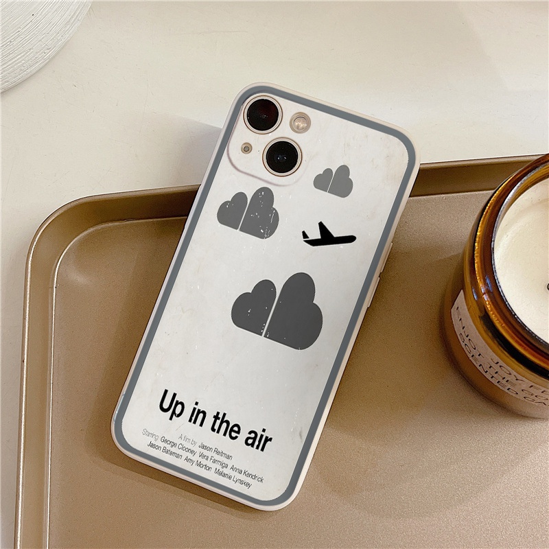 Ốp iphone vuông cạnh ốp lưng iphone UP IN THE AIR 6/6splus/7plus/8/8plus/xr/xs/12/13/pro/max/plus/promax tr1018
