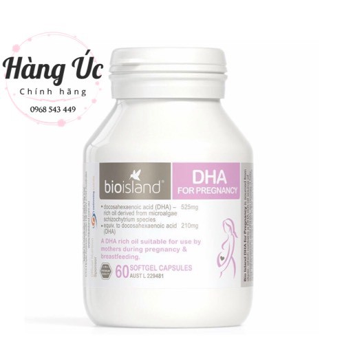 DHA Bầu️ - Bổ Sung DHA cho bầu Bioisland