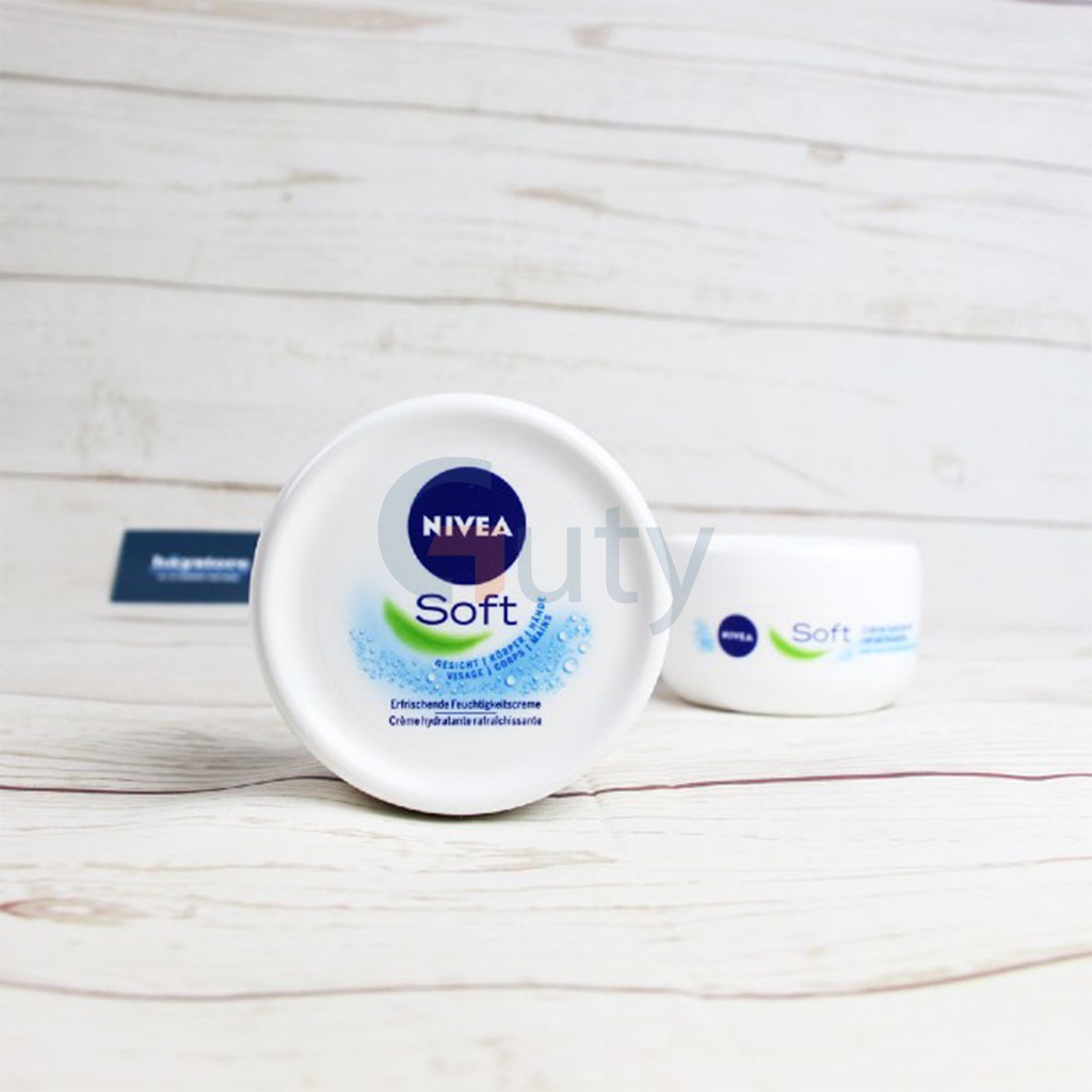 Kem Dưỡng Ẩm Toàn Thân Nivea Soft 50ml, Dưỡng Ẩm cho Da Giúp Da Luôn Mềm Mại Mịn Màng