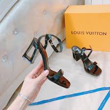 Sandal quai mảnh mũi vuông da si gót trụ - 7P
