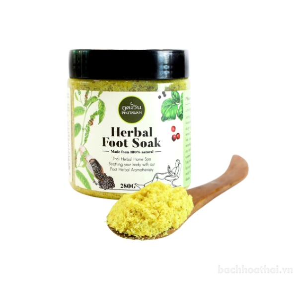 [REAL] Muối ngâm châŋ Thảo ḋược Phutawan Herbal Foot Soak Thái Lan