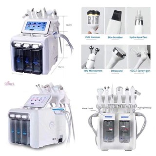 [Hàng Loại 1] Máy H202 aqua 6in1 chăm sóc làm đẹp da chuyên sâu cho spa tmv