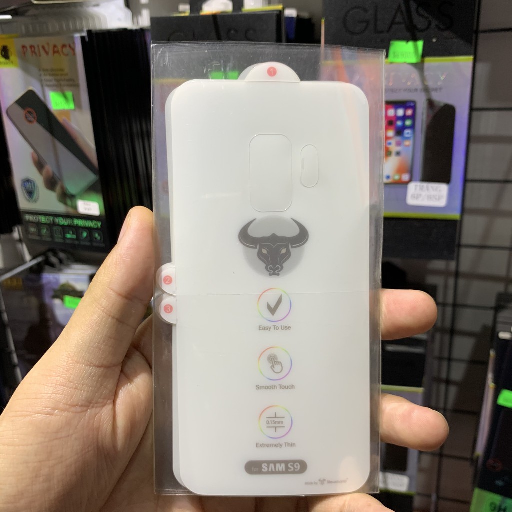 Miếng dán PPF mặt sau cho samsung S8/ S9/ S10/ S10+/ S20/ S20+/ Note 10/ Note10+