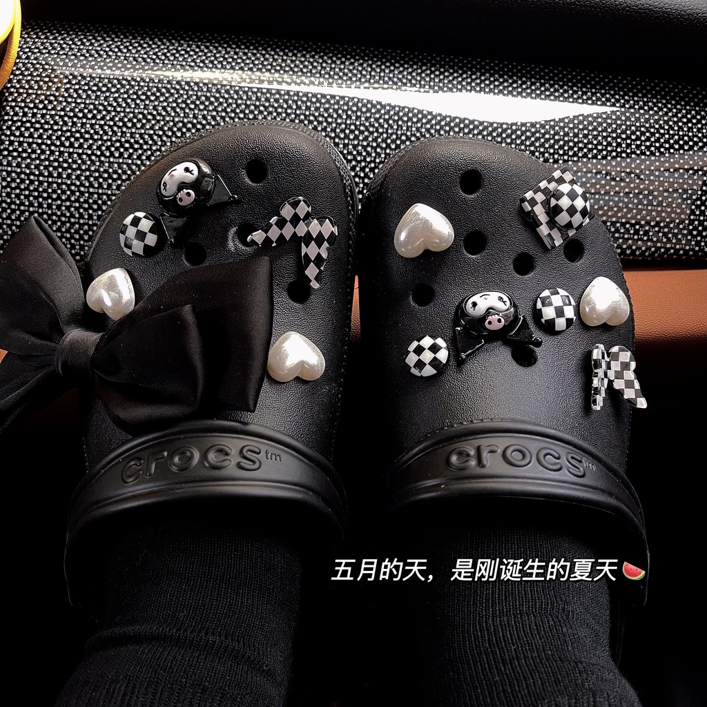 Phụ Kiện Khóa Trang Trí Giày DIY Chuyên Dụng Jibbitz stick sticker crocs cute jibbitz 3d