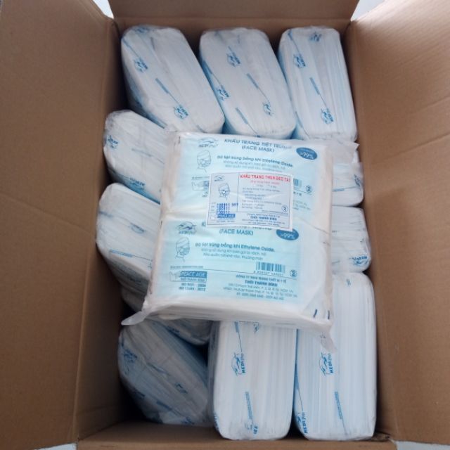 Khẩu trang y tế tiệt trùng có túi riêng THỜI THANH BÌNH | BigBuy360 - bigbuy360.vn