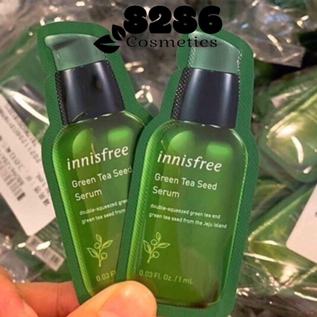 [Có sẵn] 1 gói serum trà xanh innisfree 1ml (hàng chính hãng date mới)