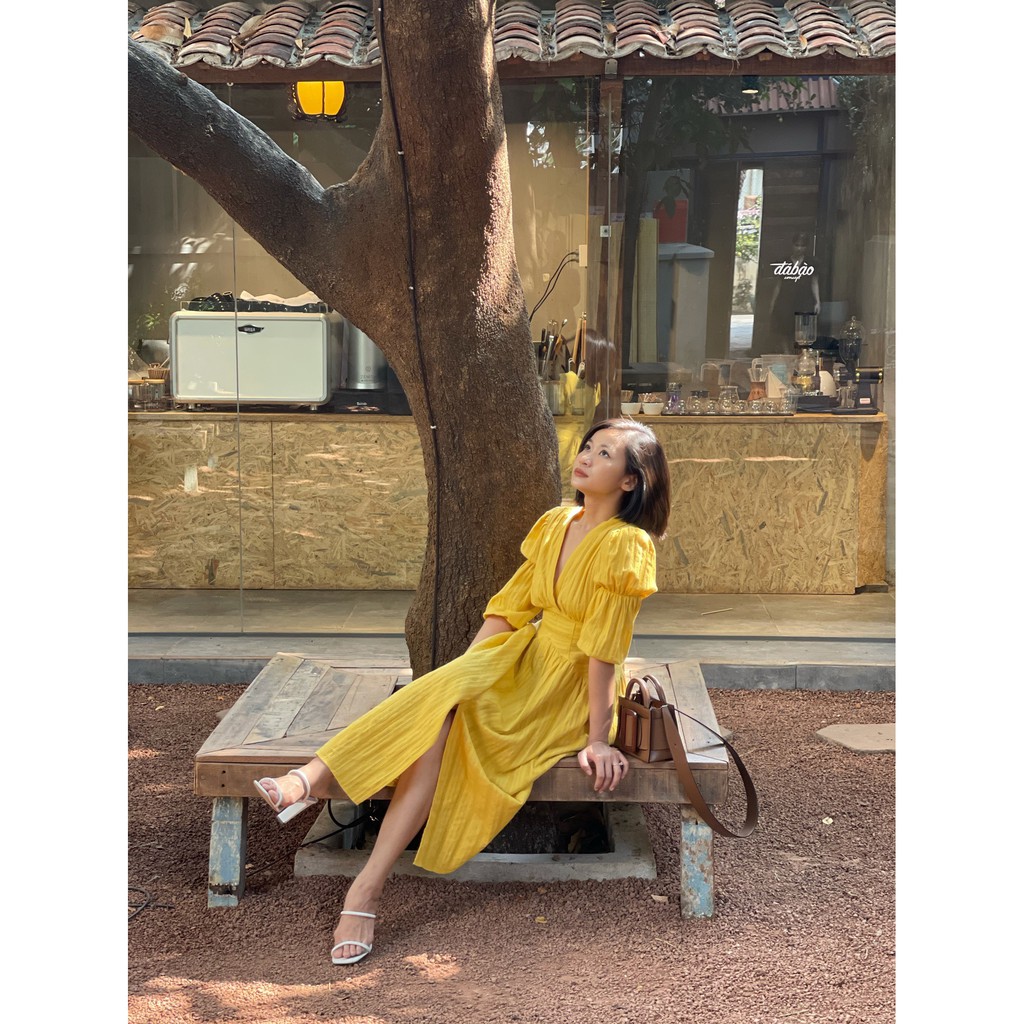 COCO SIN - Đầm Maxi Vàng | BigBuy360 - bigbuy360.vn