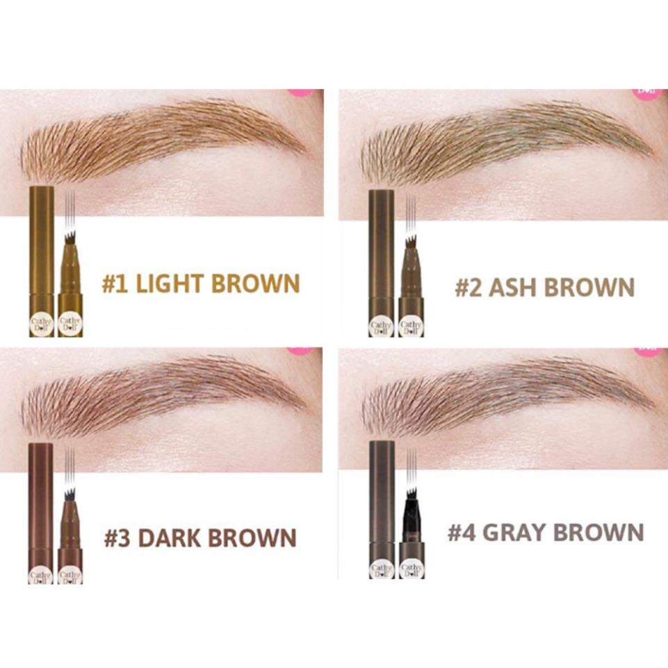 Bút vẽ chân mày Cathy Doll Real Brow 4D Tint 2G