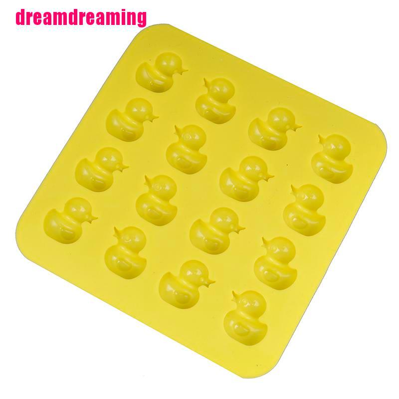 Khuôn Silicone Làm Bánh Quy / Sô Cô La / Kẹo / Đá Hình Chú Vịt Dễ Thương