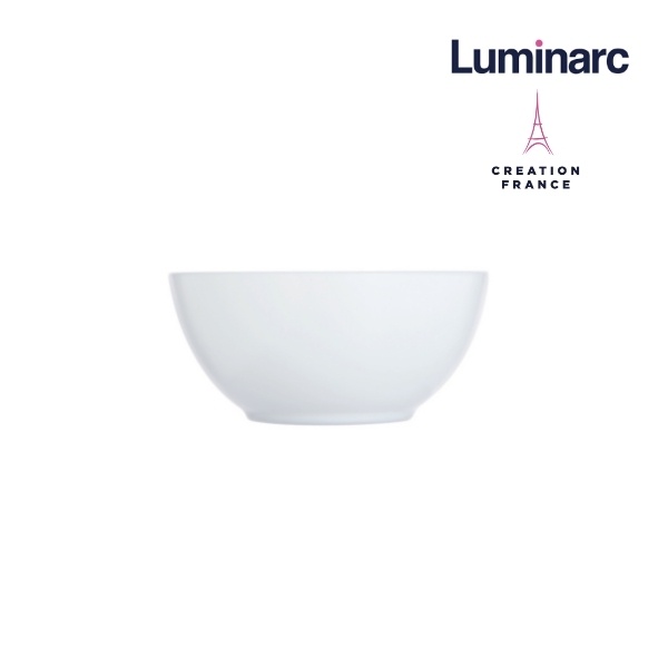 Bộ Bàn Ăn Tô Chén Đĩa Thuỷ Tinh Cường Lực Luminarc Diwali Trắng 12 món - LUDI12M