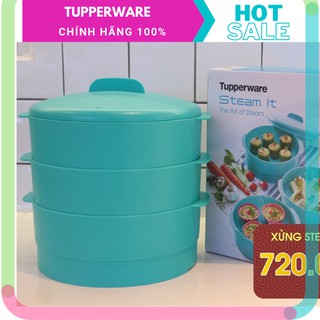Tupperware - Freeship - Xửng hấp Steam It 3 tầng MỚI