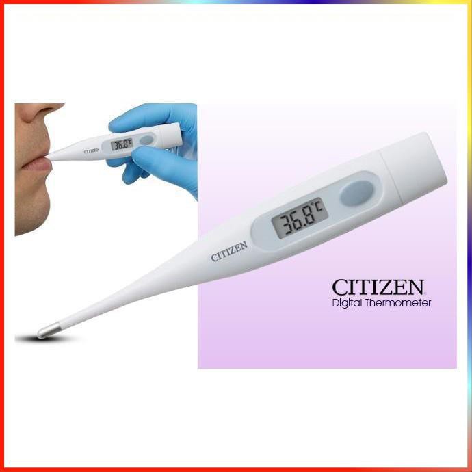 [CHÍNH HÃNG NHẬT BẢN] Nhiệt kế điện tử  Citizen - CTA302 - Phát Tín Hiệu Cảnh Báo Sốt