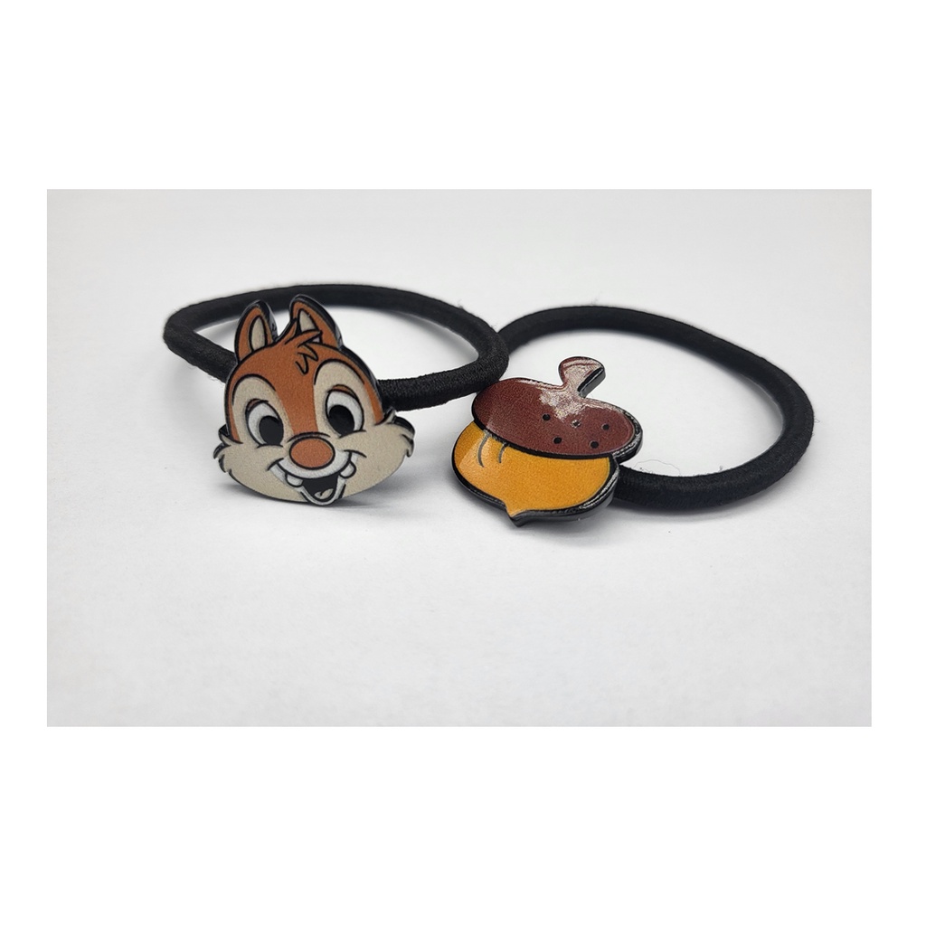 DAISO Bộ 2 Dây Cột Tóc Chip &amp; Dale Hàn Quốc