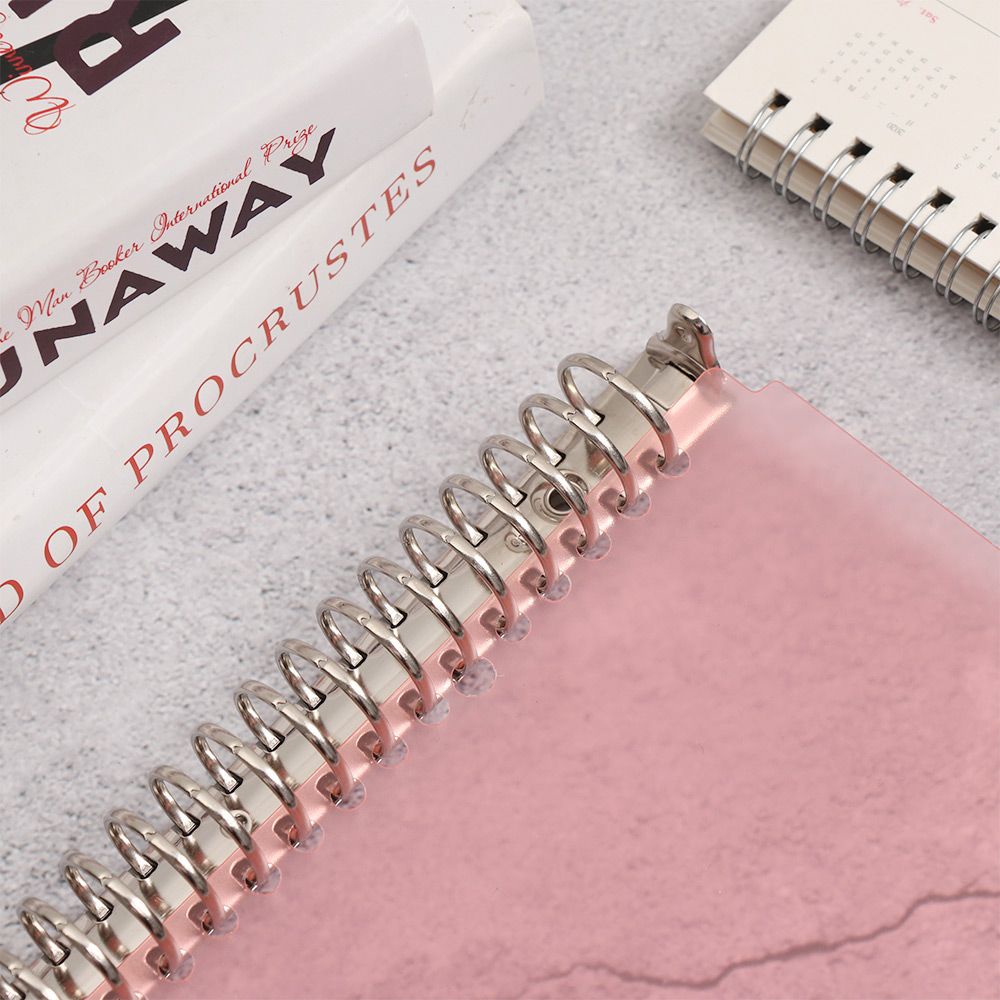 SUSANS DIY Metal Binder Clip A4/B5/A5/A6/A7 Loose-leaf File Folder Notebook Binding Hoops Office Supplies New