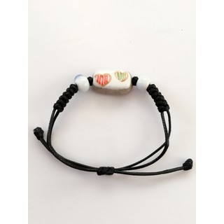 Vòng handmade mặt gốm