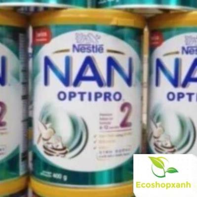 Combo 3 lon Sữa NAN OPTIPRO 2 Mẫu Mới 400g (Date 2021)