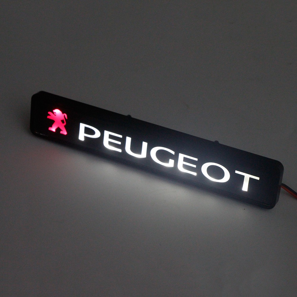 Logo 3d Gắn Mui Xe Hơi Peugeot 5008 4008 308 208 207 407 406 307