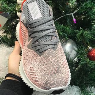 (Video cận cảnh) Giày thể thao Sneaker Alpha bounce Hồng xám