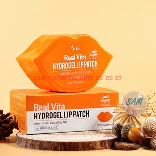 Mặt Nạ Môi Prreti Real Vita Hydrogel Lip Patch (Hộp 30 miếng)